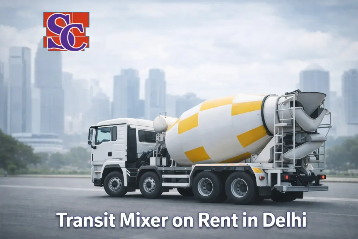 Transit Mixer on Rent in Delhi',