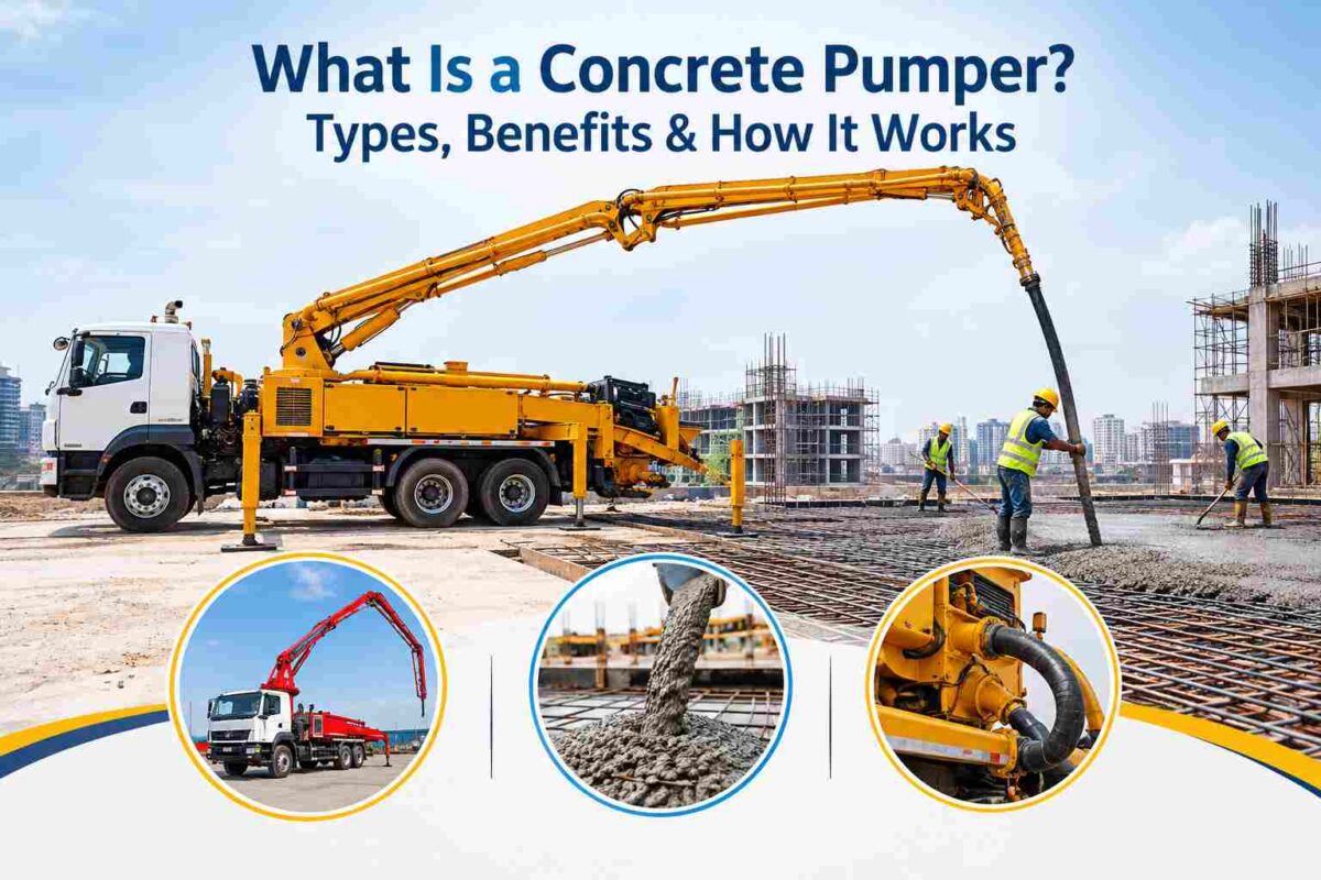concrete pumper