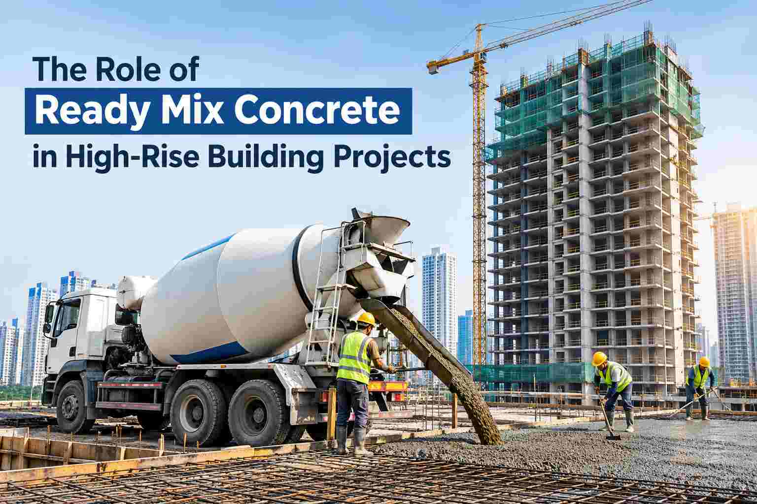 The Role of Ready Mix Concrete in High-Rise Building Projects